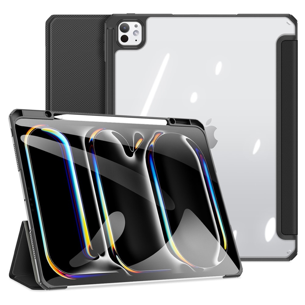 DUX okos tok iPad Pro 13 (2024) - fekete