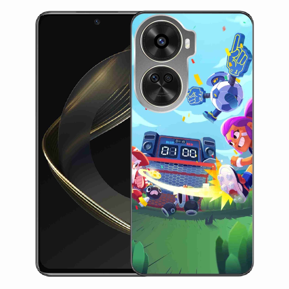 Gél borítás mmCase a Huawei Nova 12 SE-hez - verekedős csillagok 1
