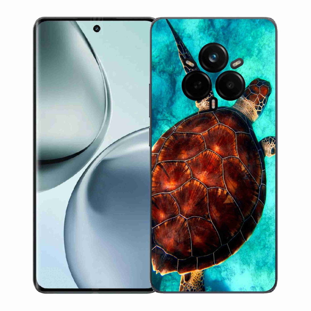 Gél borítás mmCase a Realme 14 Pro 5G készülékhez - teknősbéka