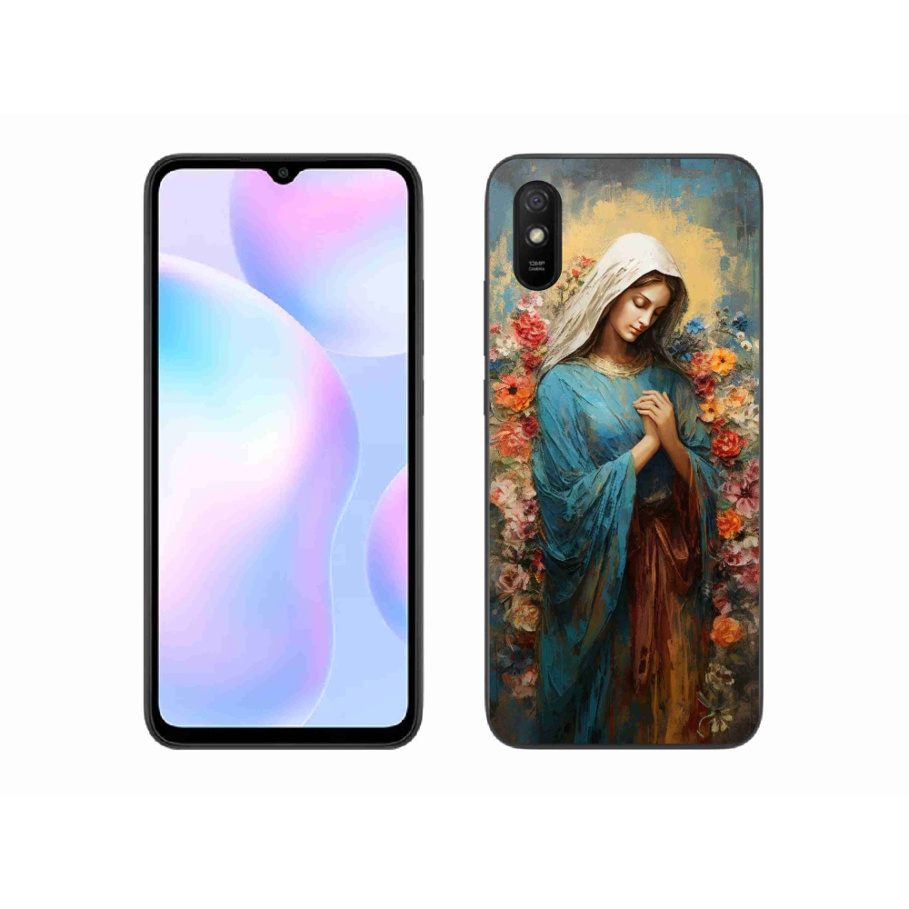 Gél borító mmCase a Xiaomi Redmi 9AT-hoz - szent nő