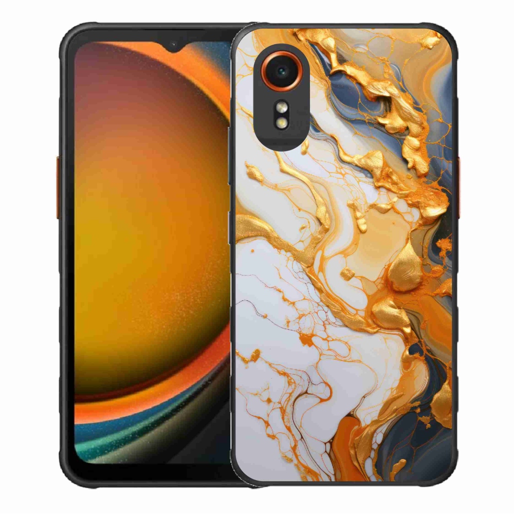 Gél borító mmCase Samsung Galaxy Xcover 7 - absztrakt motívum 6