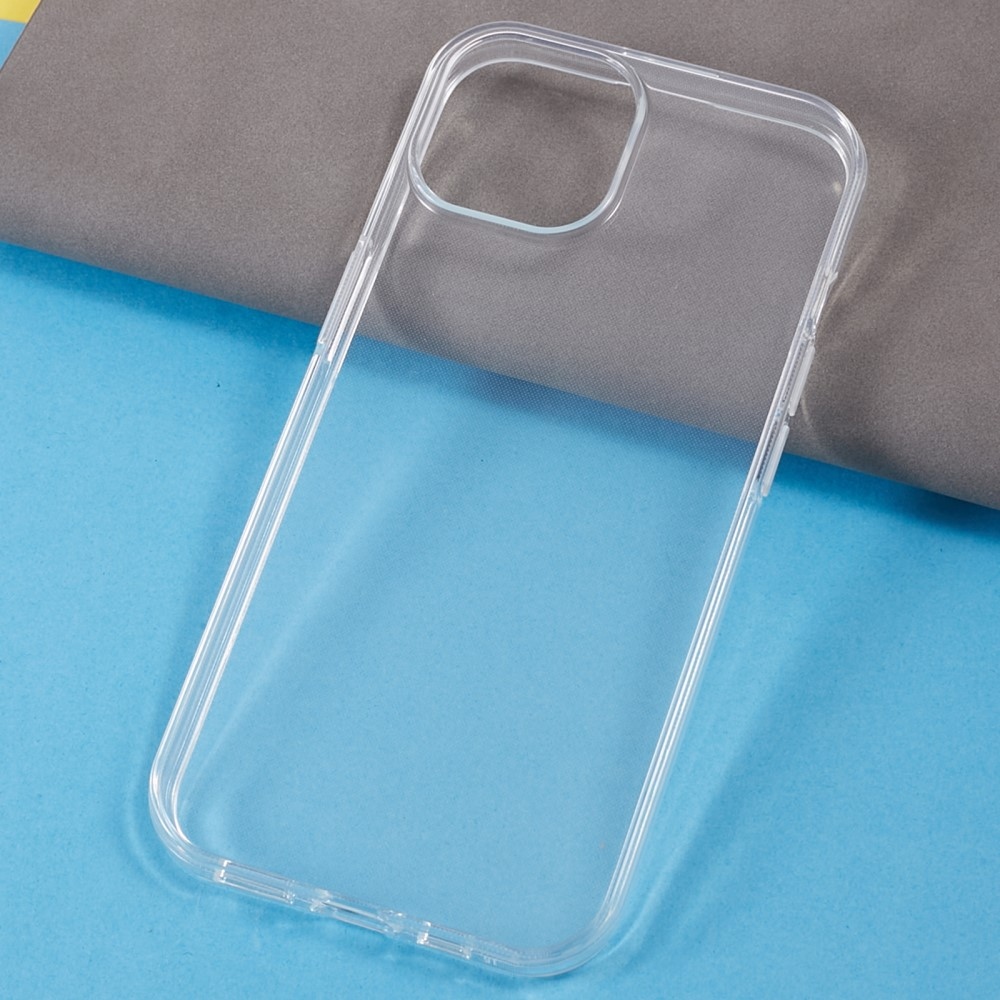 Átlátszó zselés tok iPhone 15 készülékhez - átlátszó