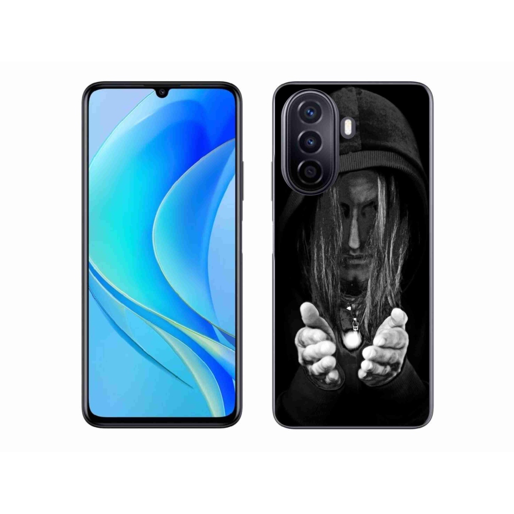 Gél borítás mmCase a Huawei Nova Y70-en - titokzatos személy