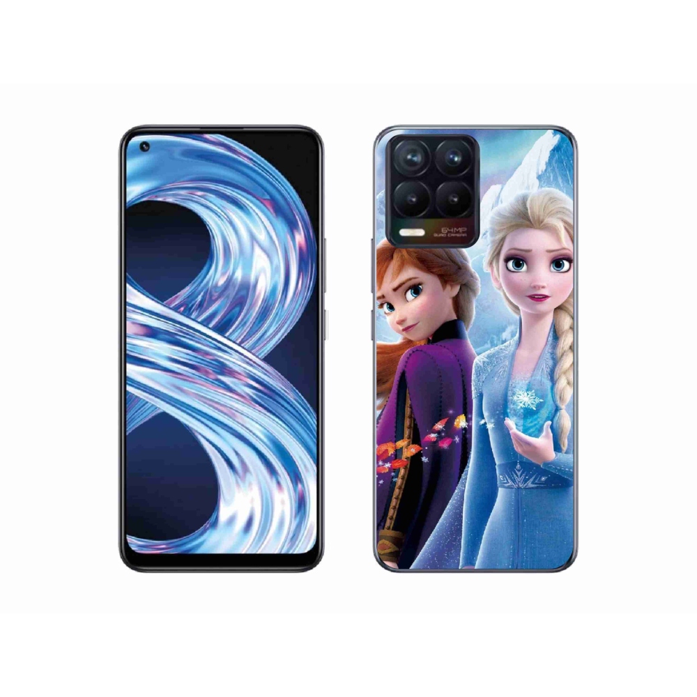Gél borítás mmCase a Realme 8 4G-n - Ice Kingdom 3