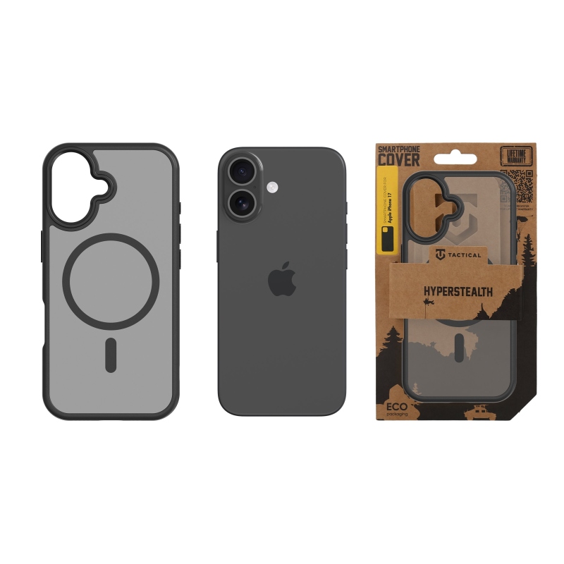 Taktikai MagForce Hyperstealth borító iPhone 17 Aszfaltra