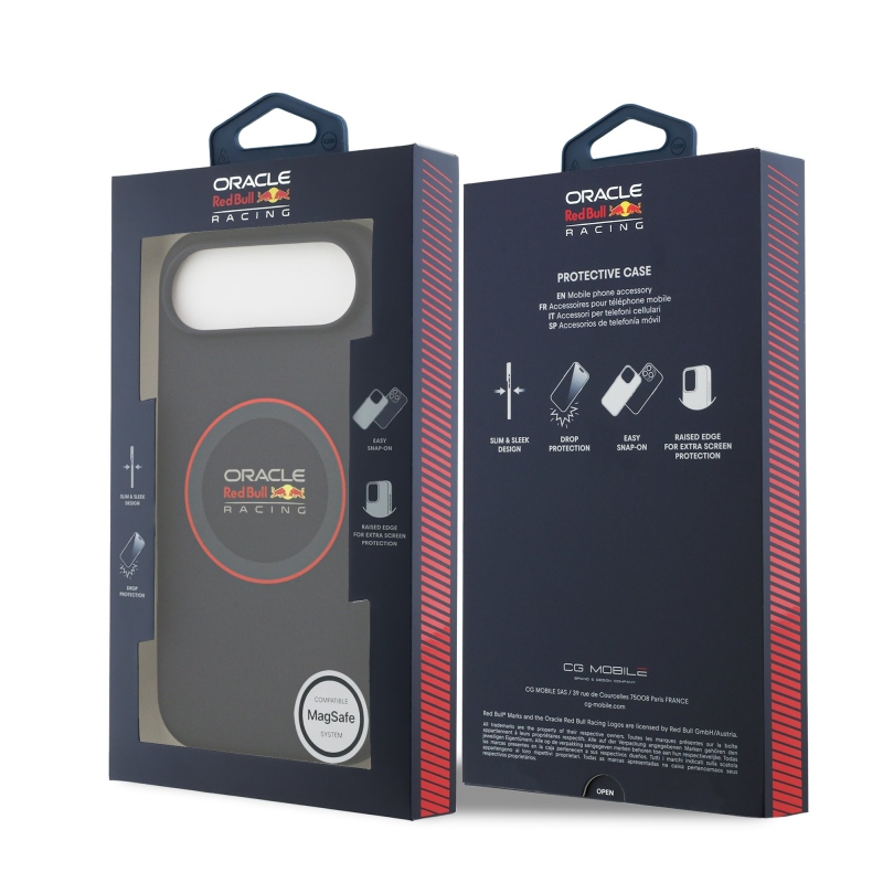 Red Bull szilikon Red Ring MagSafe hátlapi borító iPhone Air tengerészgyalogsághoz