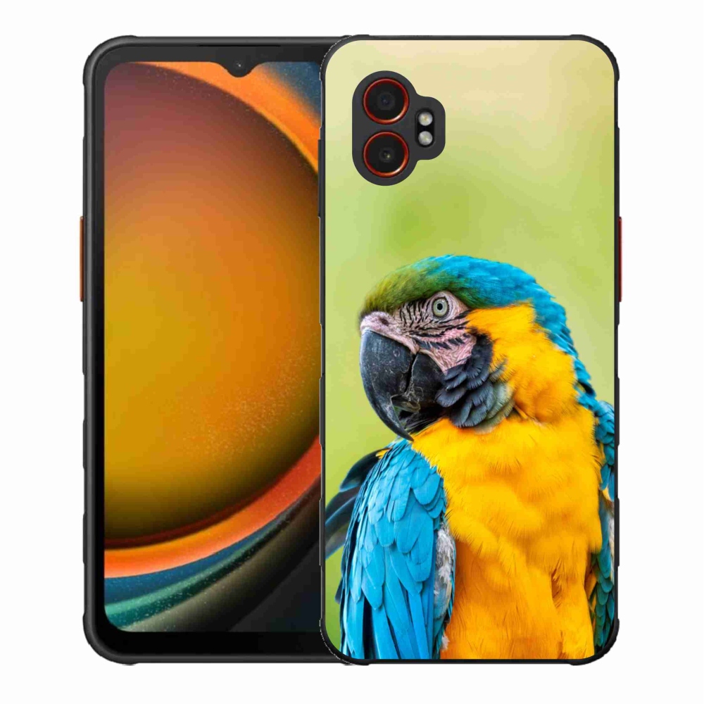 Zselés borítás mmCase Samsung Galaxy Xcover 7 Pro - papagáj ara 2