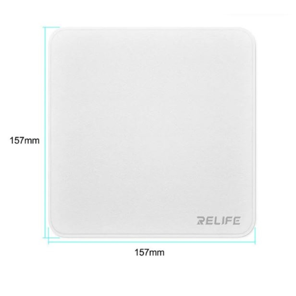 RELIFE mikroszálas képernyőtisztító kendő (15,7 x 15,7cm) - szürke