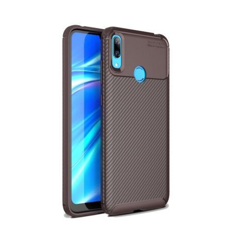 Ellenálló gél tok a Huawei Y7 (2019) számára - kávé