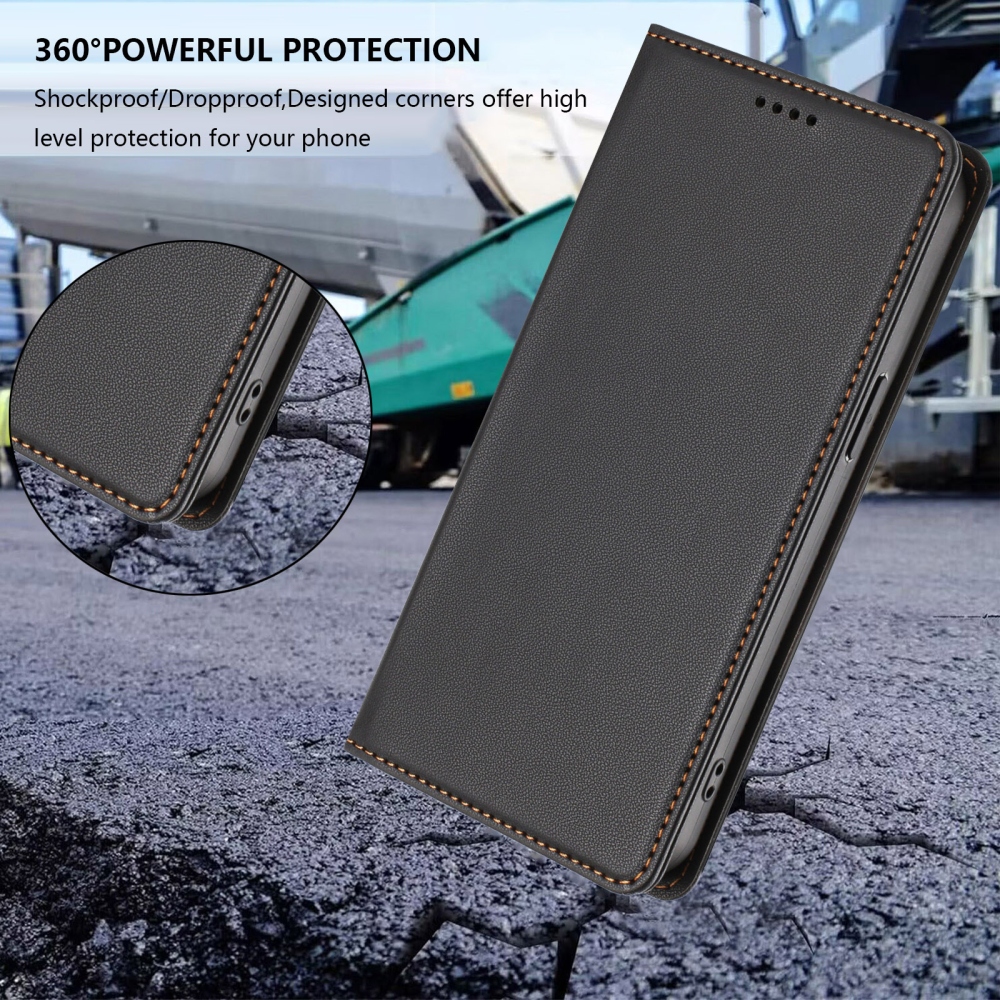 RFIDS könyvtáska a Realme GT 8 Pro 5G készülékhez - fekete