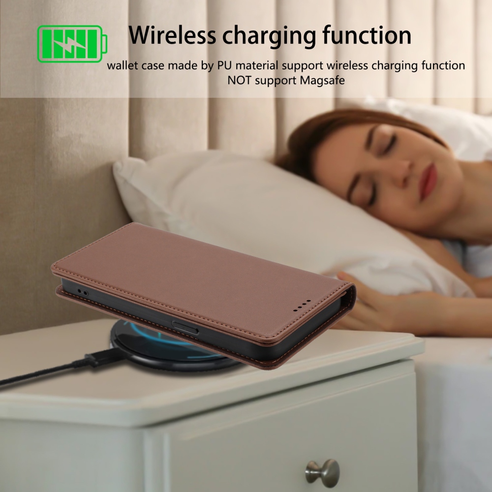 RFIDS könyvtáska a Realme GT 8 Pro 5G készülékhez - barna