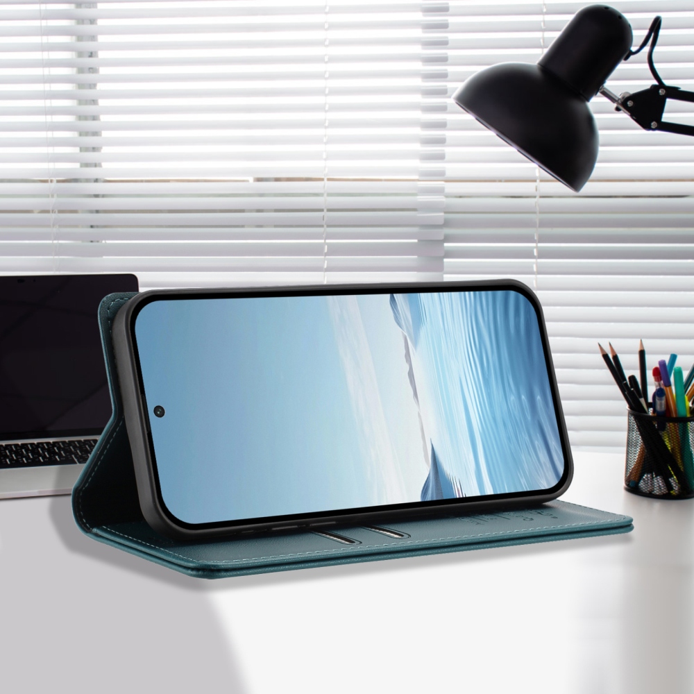 RFIDS könyvtáska a Realme GT 8 Pro 5G készülékhez - zöld