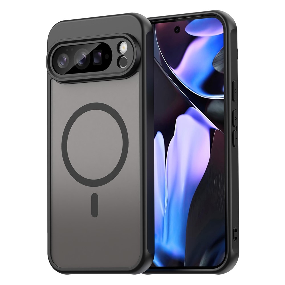 Matta zselés tok MagSafe-val a Google Pixel 10 Pro XL-en - fekete