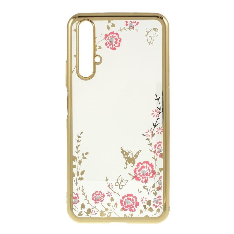 Rajna zselés tok Honor 20 / Huawei Nova 5T - arany színben