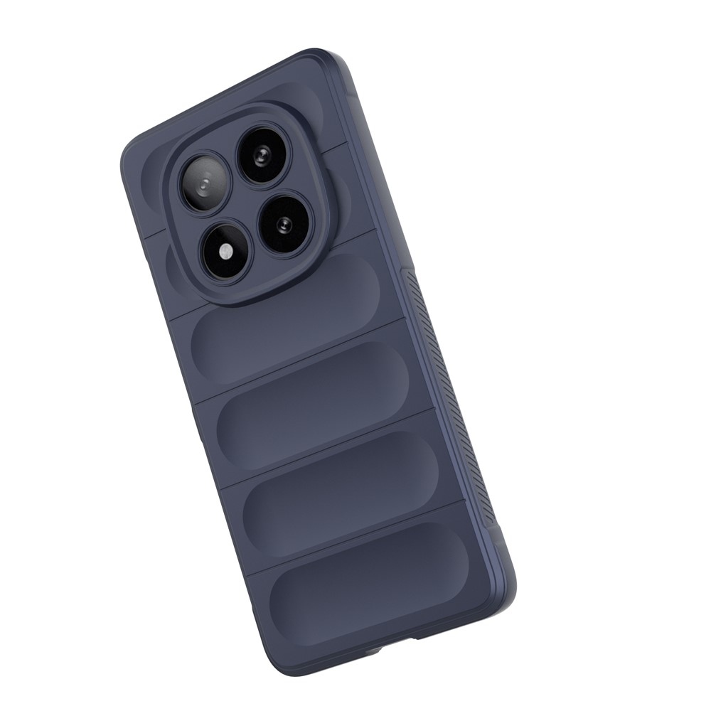 Rugg tartós zselés tok Xiaomi Redmi Note 14 Pro 5G/Poco X7 5G - sötétkék