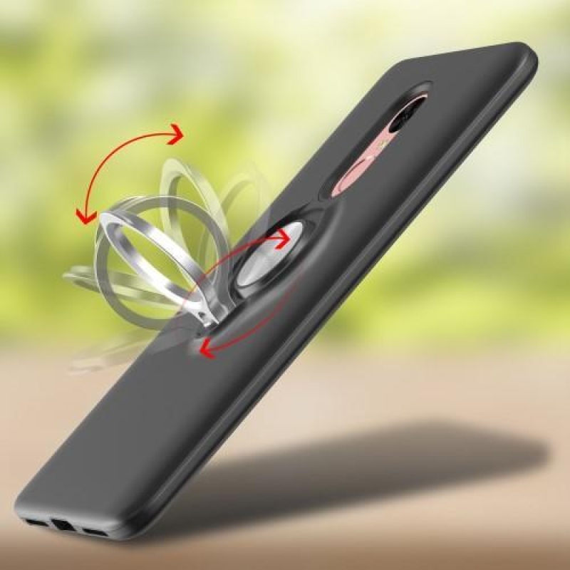 Gyűrűs hibrid tartós tok Xiaomi Redmi Note 4X-hez - arany színben
