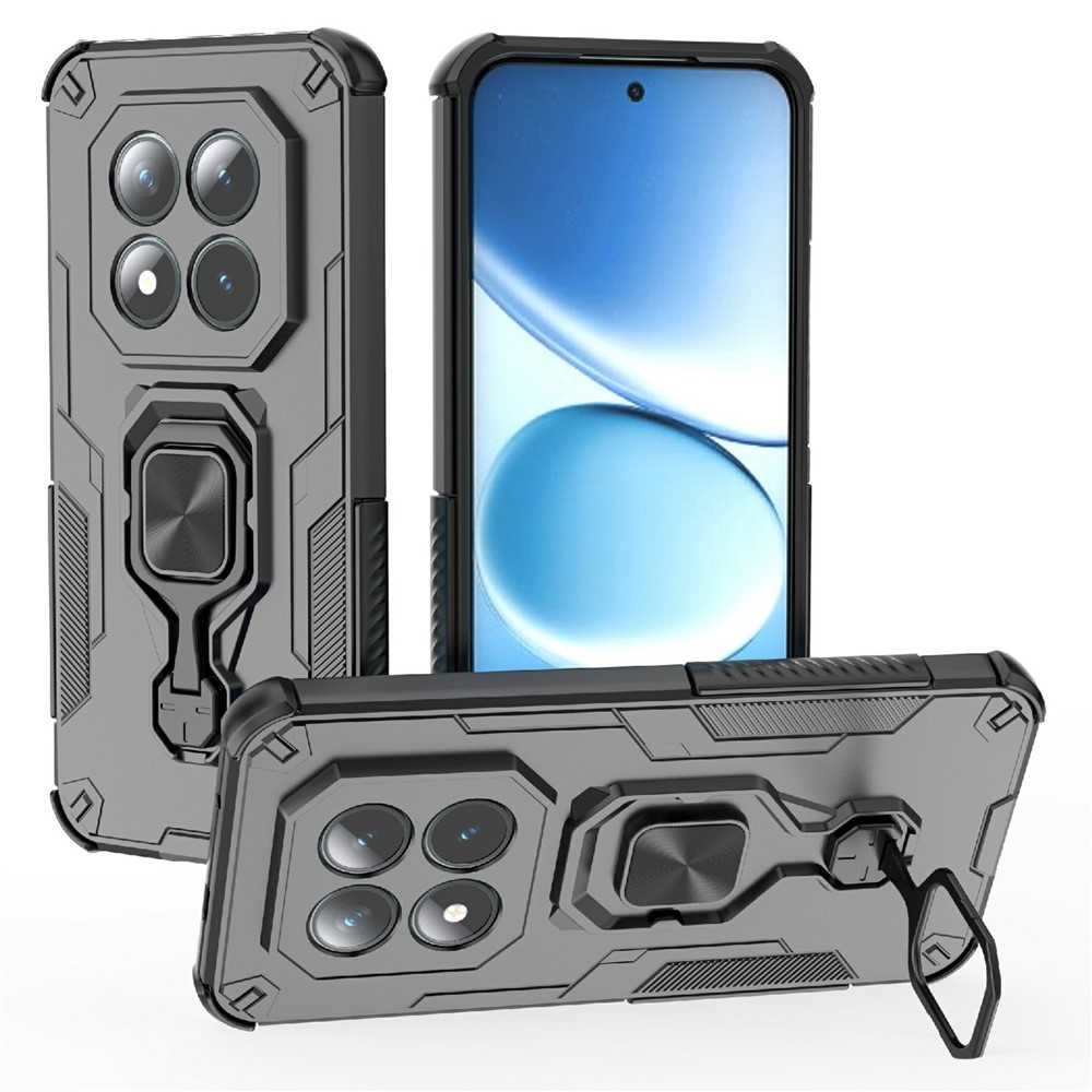 Gyűrűálló borítás a Xiaomi Redmi Note 15 Pro+ 5G készülékhez - fekete