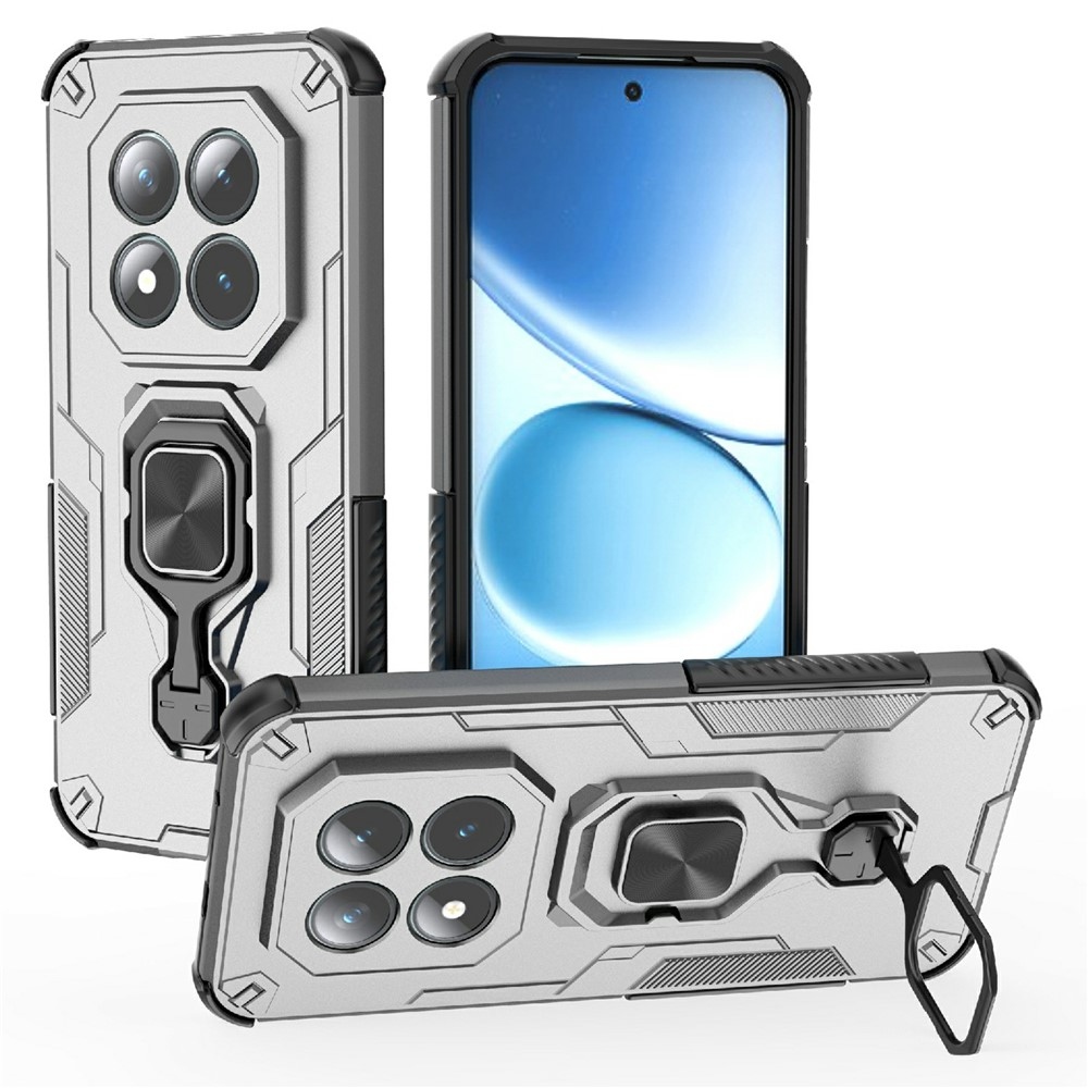 Gyűrűálló borítás a Xiaomi Redmi Note 15 Pro+ 5G készülékhez - szürke