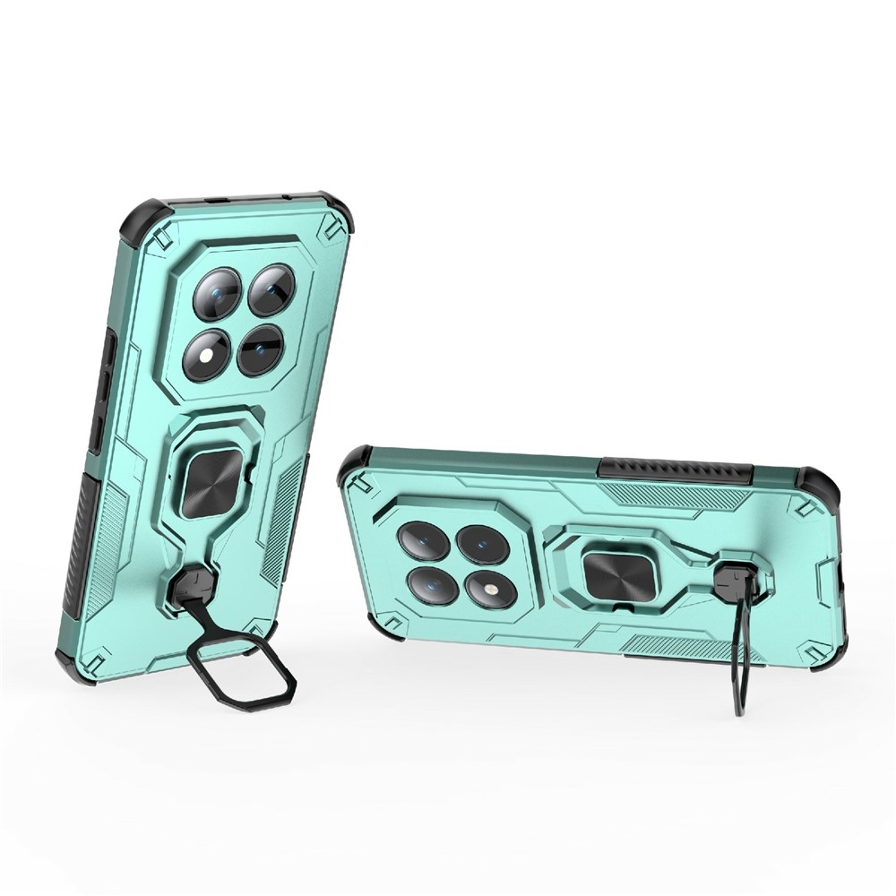 Gyűrűálló borítás a Xiaomi Redmi Note 15 Pro+ 5G készülékhez - zöld