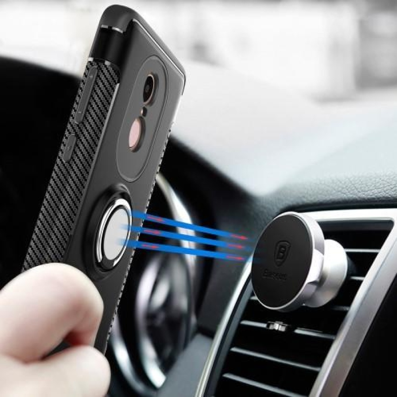 Gyűrűs tartós tok Xiaomi Redmi Note 4X-hez - arany színben