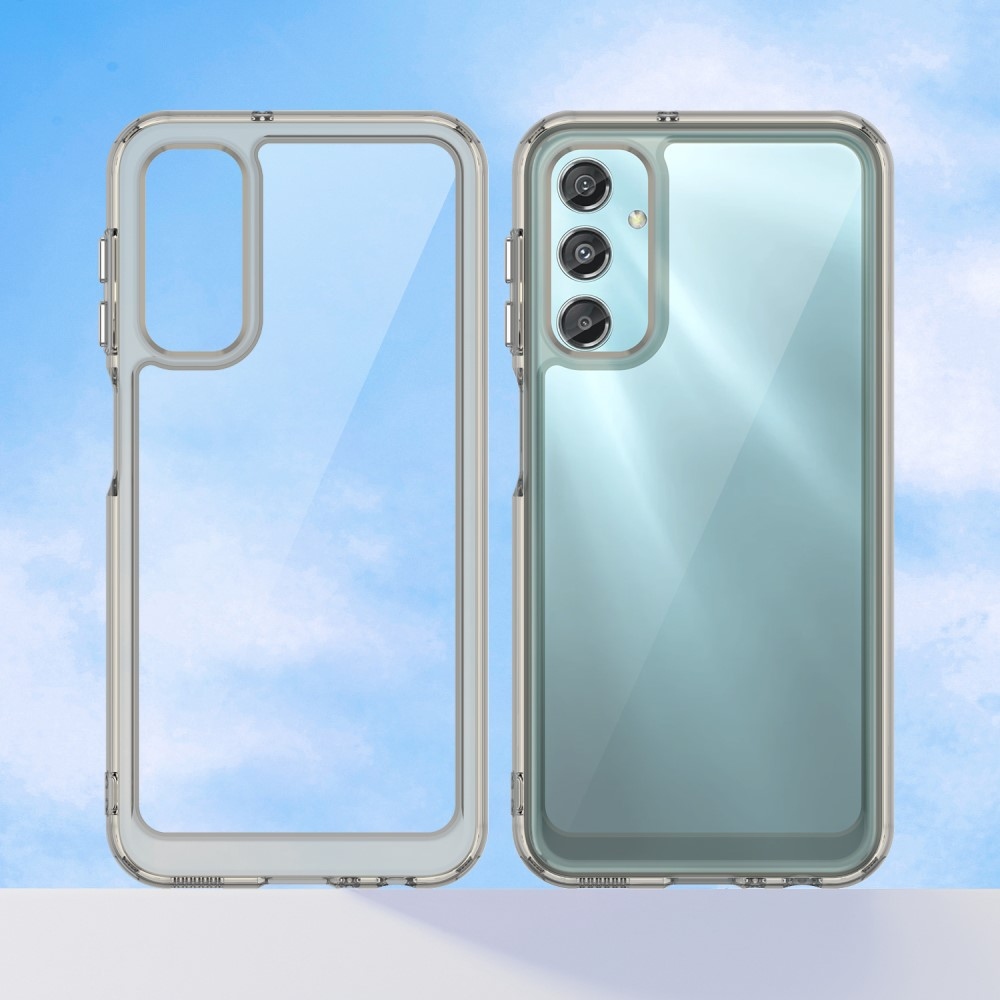 Gél tok kemény hátlappal a Samsung Galaxy A25 5G készülékhez - szürke