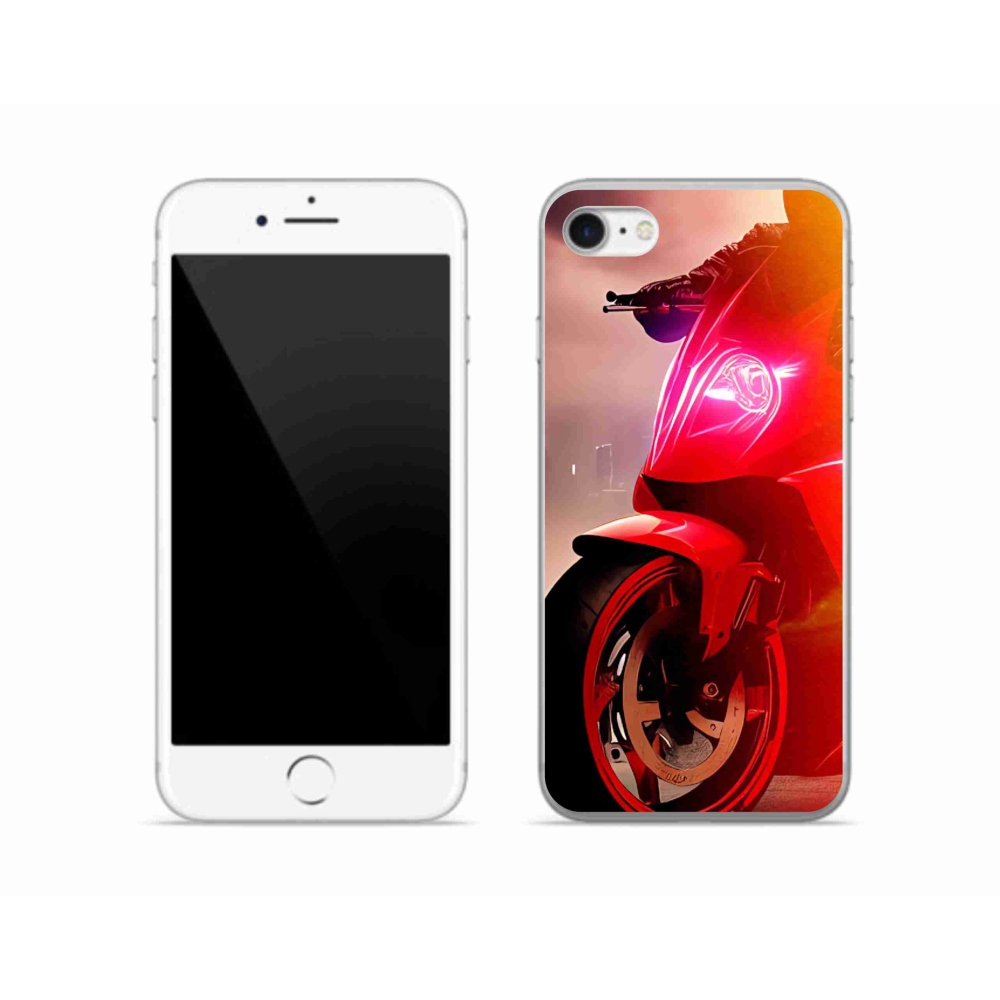 Zselés borítás mmCase iPhone SE (2020) - motorbiciklihez