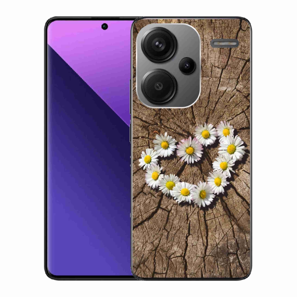 Gél borítás mmCase a Xiaomi Redmi Note 13 Pro+ 5G számára - Százszorszép szív