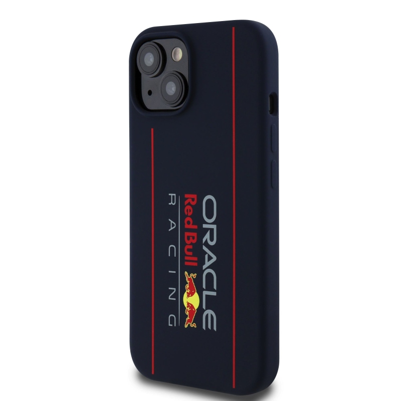 Red Bull szilikon függőleges logós MagSafe hátlap iPhone 15-hez tengerészgyalogság