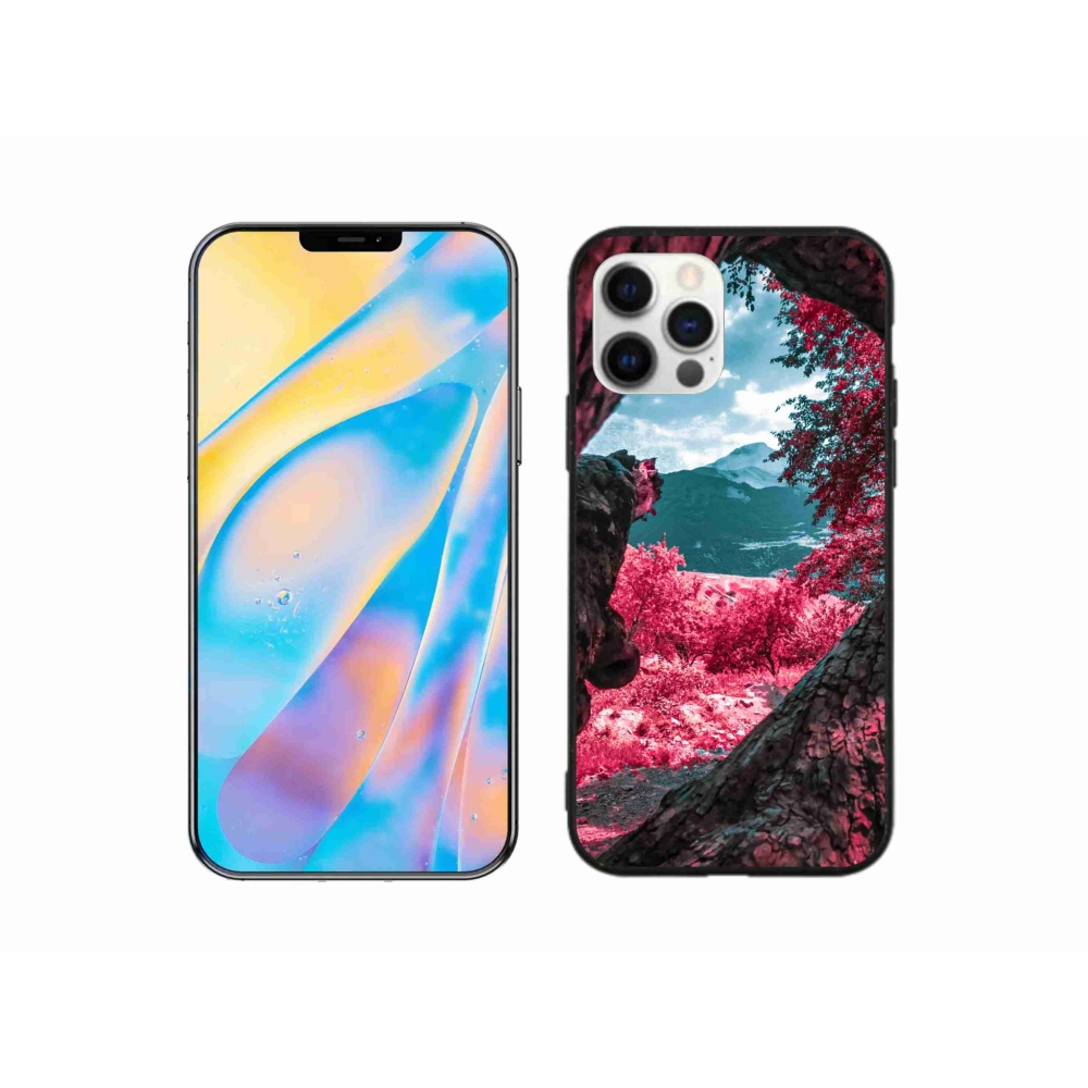 Zselés borítás mmCase iPhone 12 készülékhez - hegyi kilátás