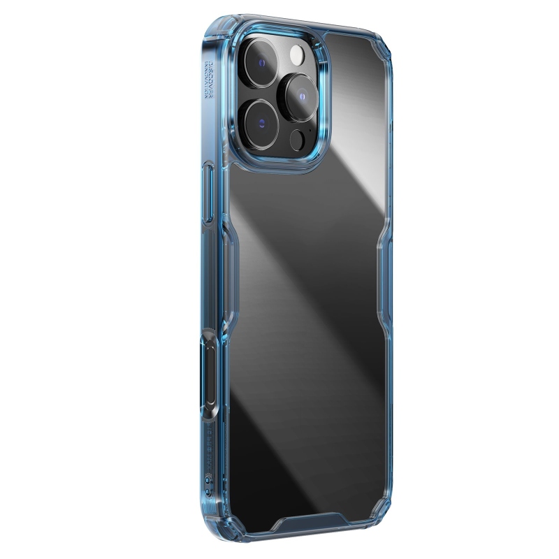 Nillkin Nature TPU PRO borító Apple iPhone 16 Pro Max készülékhez Kék