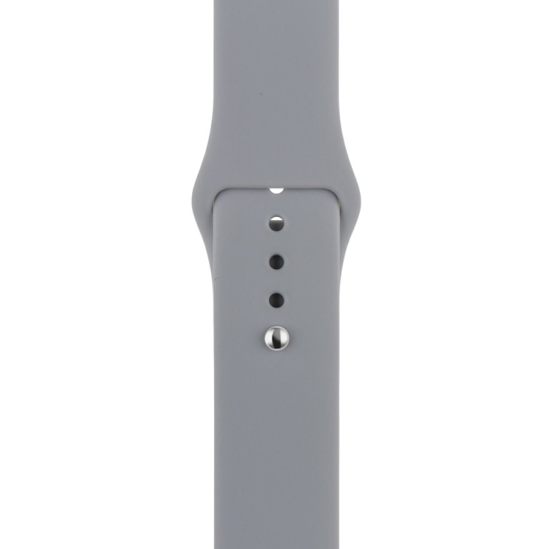 Csomag:ME szilikon szíj Apple Watch 42-49mm M-L szürke órához