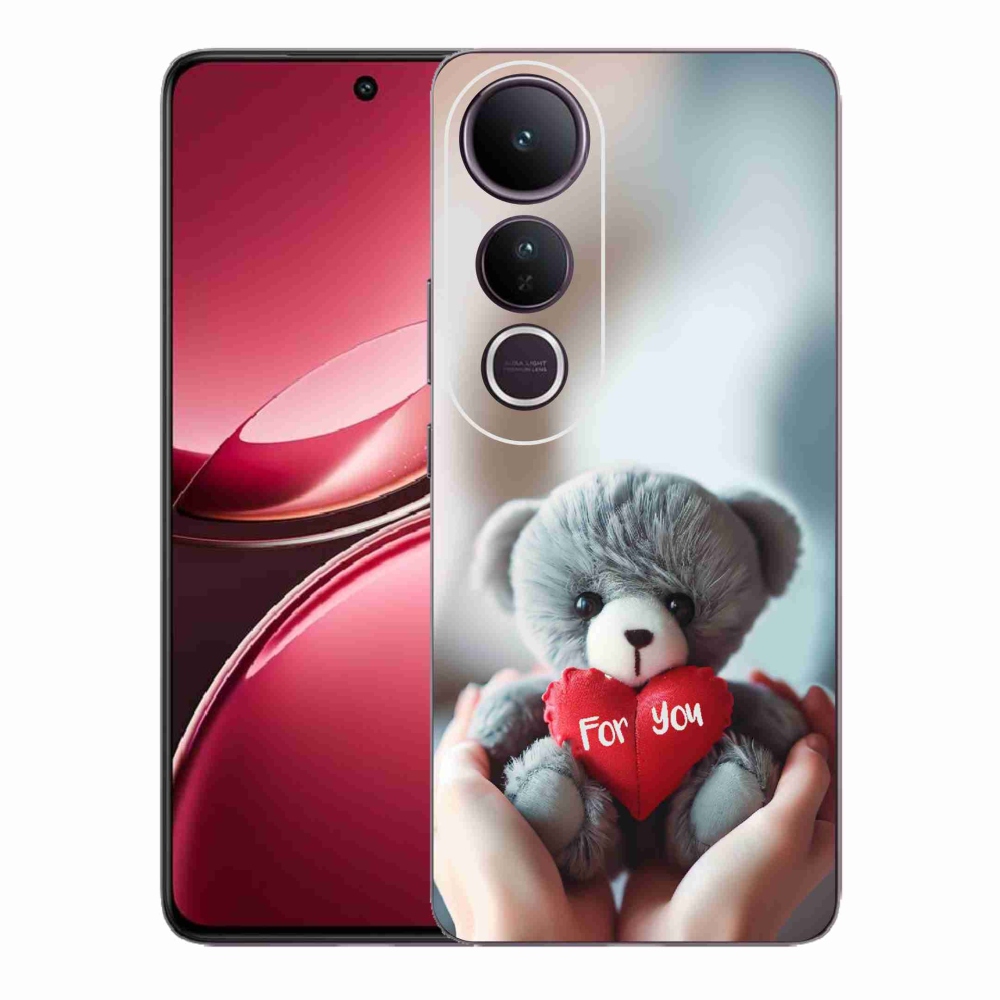 Gél borítás mmCase a Vivo V50 Lite 4G/5G-n - mackó a szerelmesek számára