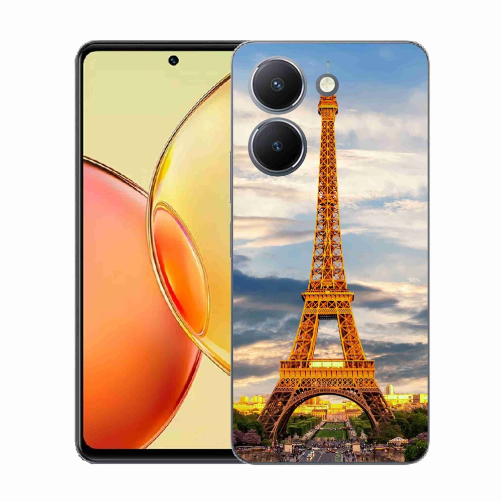 Gél borító mmCase a Vivo Y36-hoz - eiffel torony 3