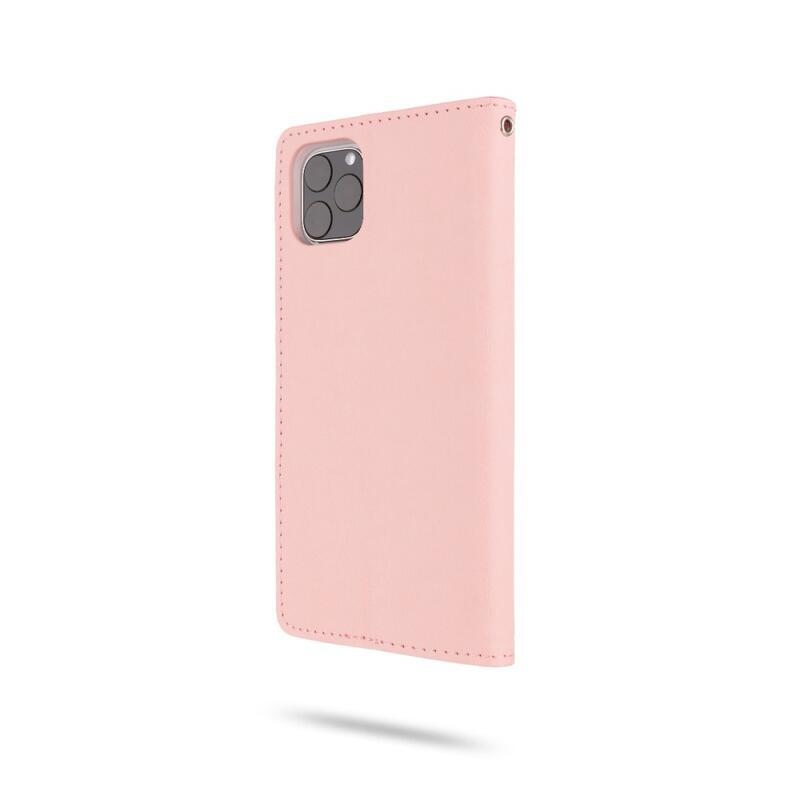 Roar PU bőr tok iPhone 11 Pro 5.8 (2019) iPhone 11 Pro 5.8-hoz - rózsaszín