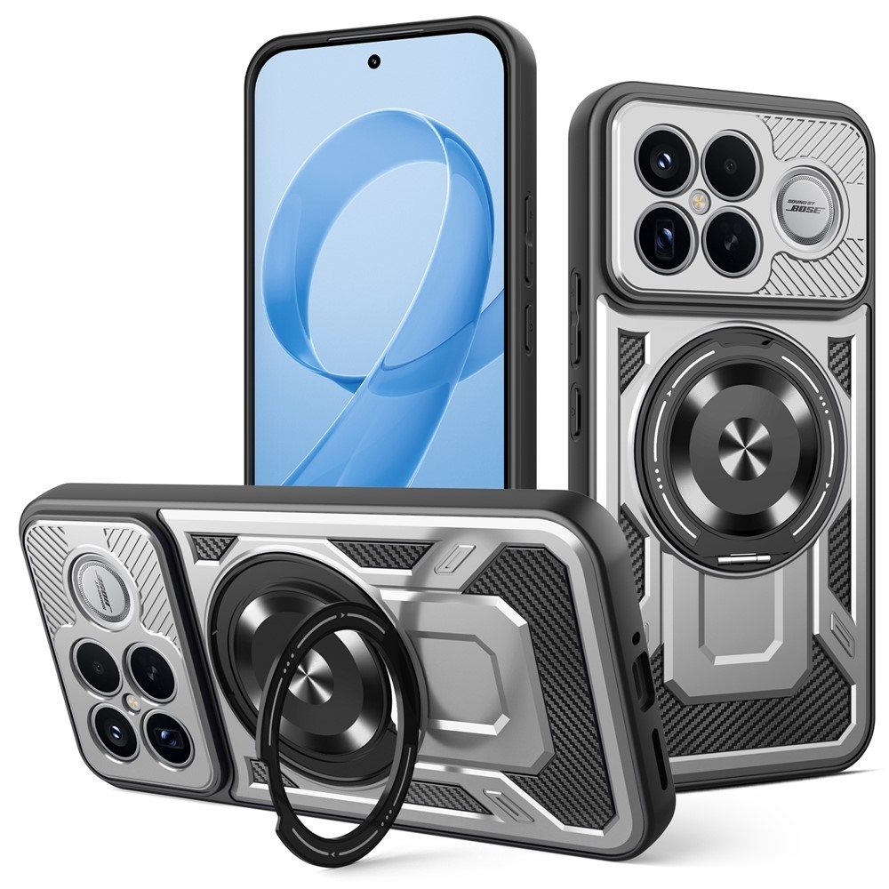 Robusztus, tartós borítás MagSafe-val a Xiaomi Poco F8 Ultra 5G-n - szürke