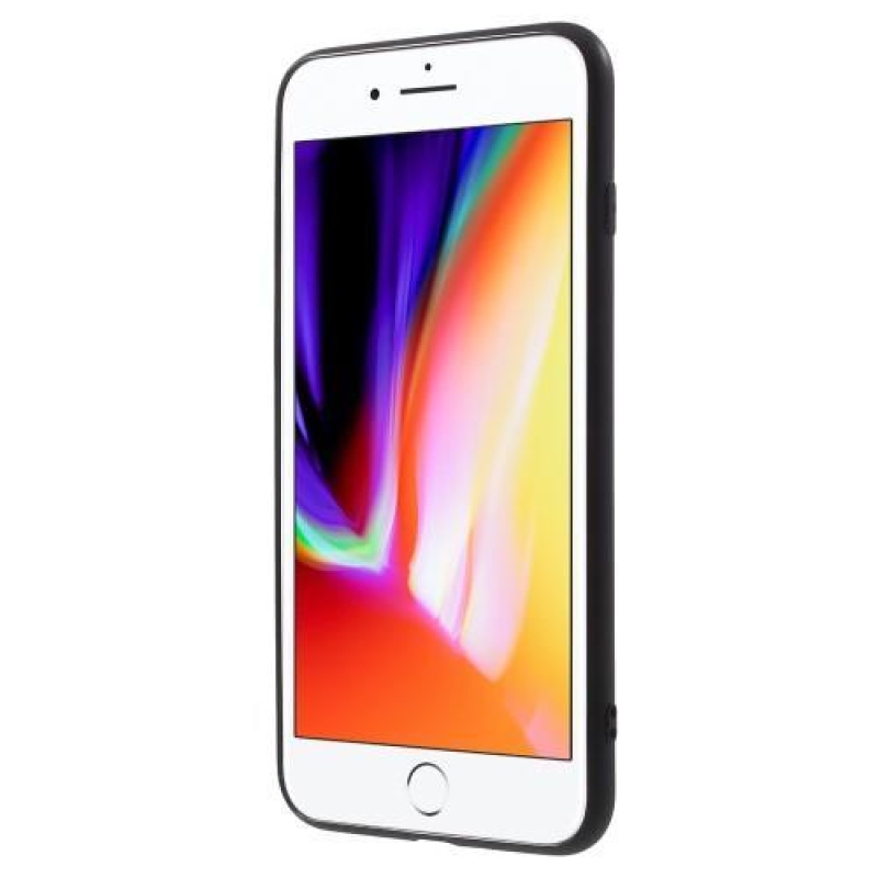 Rózsaszín zselés tok iPhone 8 Plus és iPhone 7 Plus készülékhez - fehér háttér