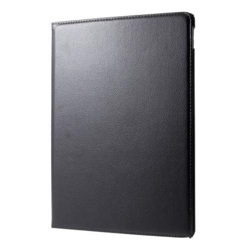 Rotary PU bőr tok forgatható rögzítéssel iPad Pro 12.9 (2017) - fekete