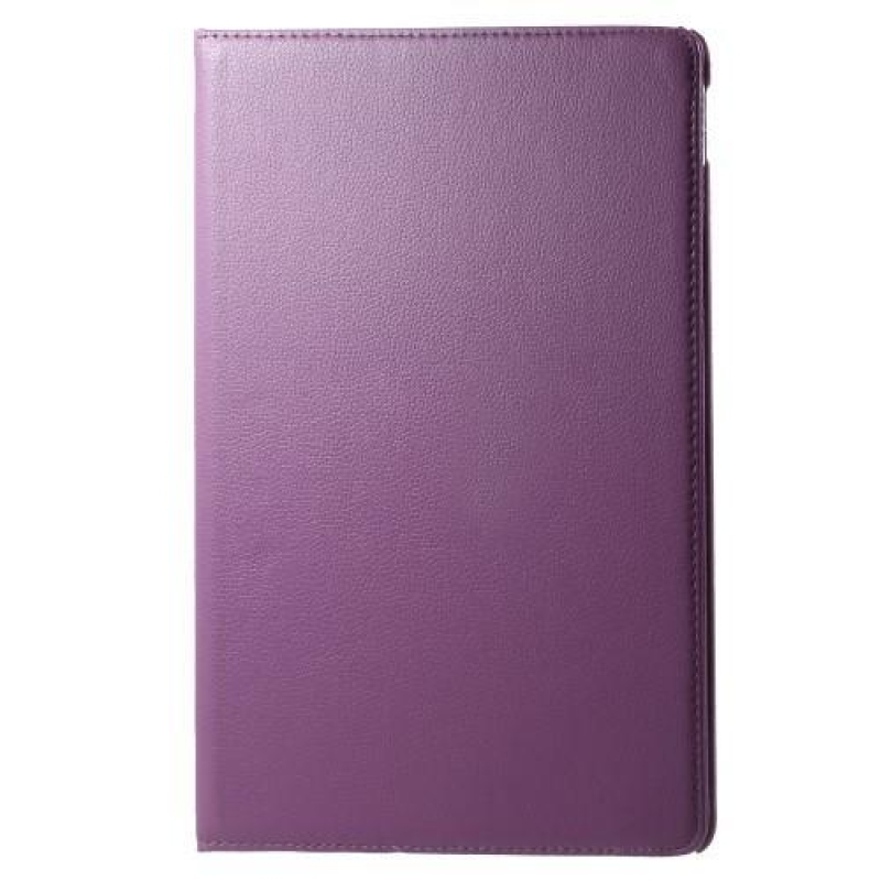 Rotary PU bőr tok forgatható rögzítéssel iPad Pro 12.9 (2017) - lila