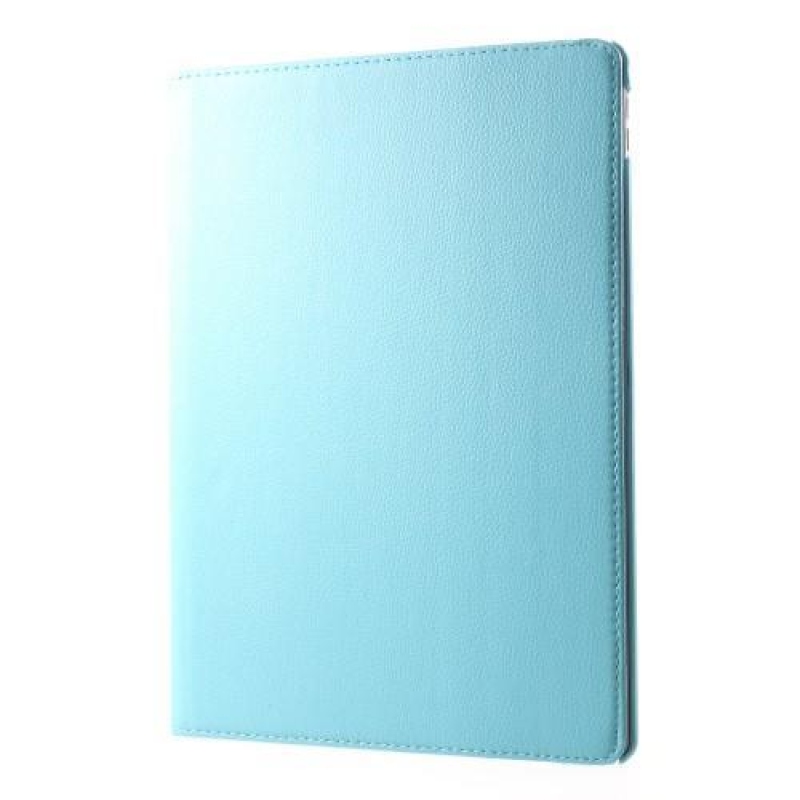 Rotary PU bőr tok forgatható rögzítéssel iPad Pro 12.9 (2017) - világoskék színben