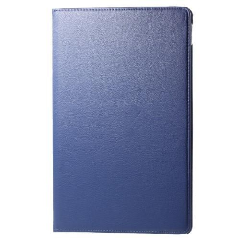 Rotary PU bőr tok forgatható rögzítéssel iPad Pro 12.9 (2017) - sötétkék