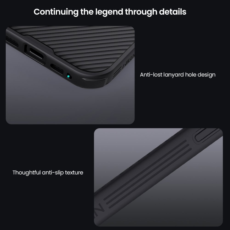 Nillkin CamShield PRO hátlap az Apple iPhone 17 készülékhez Kék