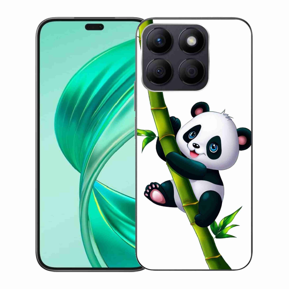 Zselés borítás mmCase a Honor X8b készülékhez - bambuszon lévő panda