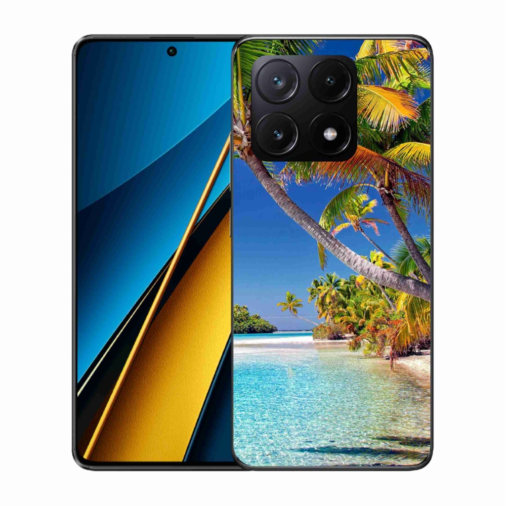 Gél tok mmCase a Xiaomi Poco X6 Pro 5G-hez - tengerparton