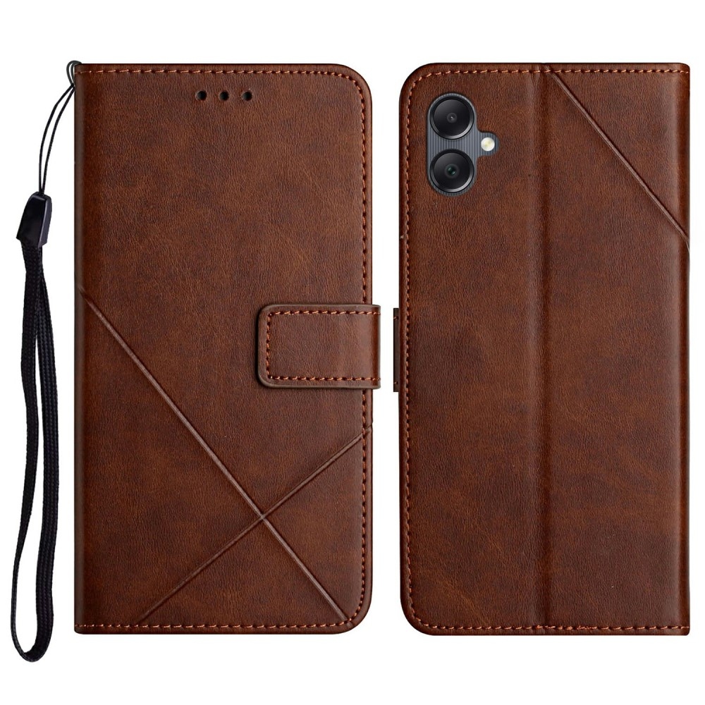 Line book tok Samsung Galaxy A06 4G készülékhez - barna