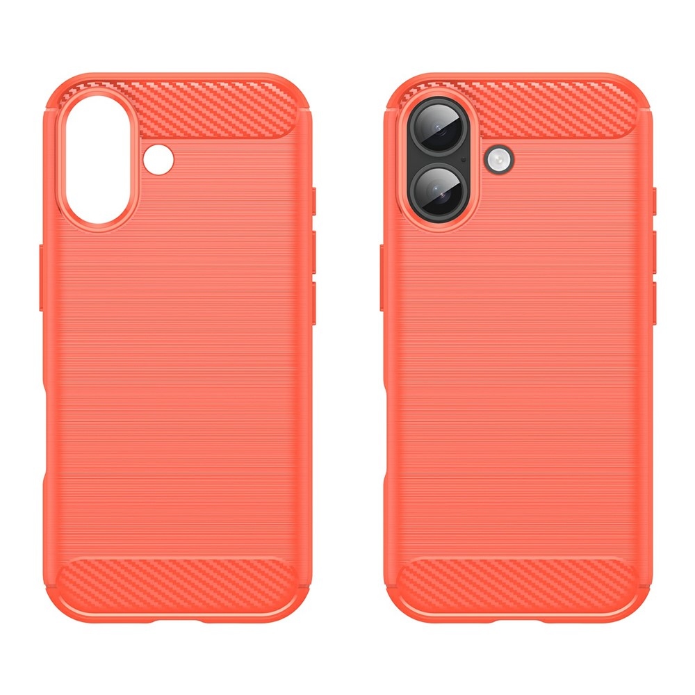Szénálló zselés tok iPhone 17 készülékhez - piros