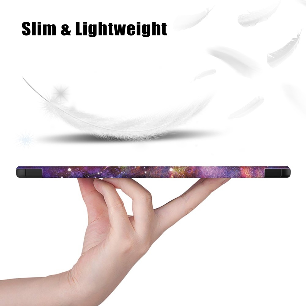 Nyomtatás intelligens záró tok a Samsung Galaxy Tab S9 FE+ készülékhez - univerzum