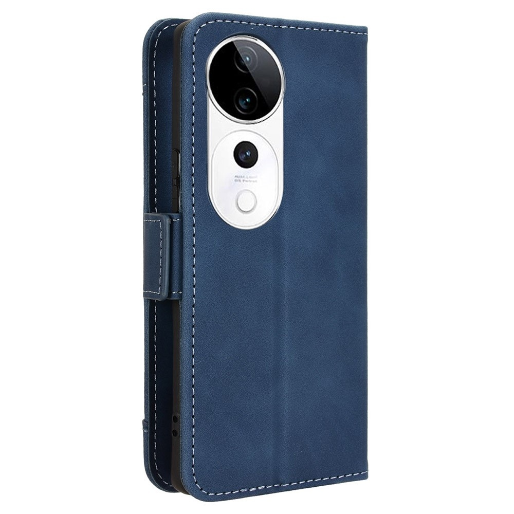 Több könyv tok a Vivo V40 5G-hez - kék