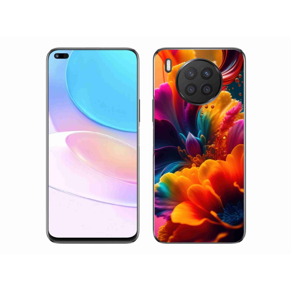 Gél borítás mmCase a Huawei Nova 8i készülékhez - absztrakt motívum 2