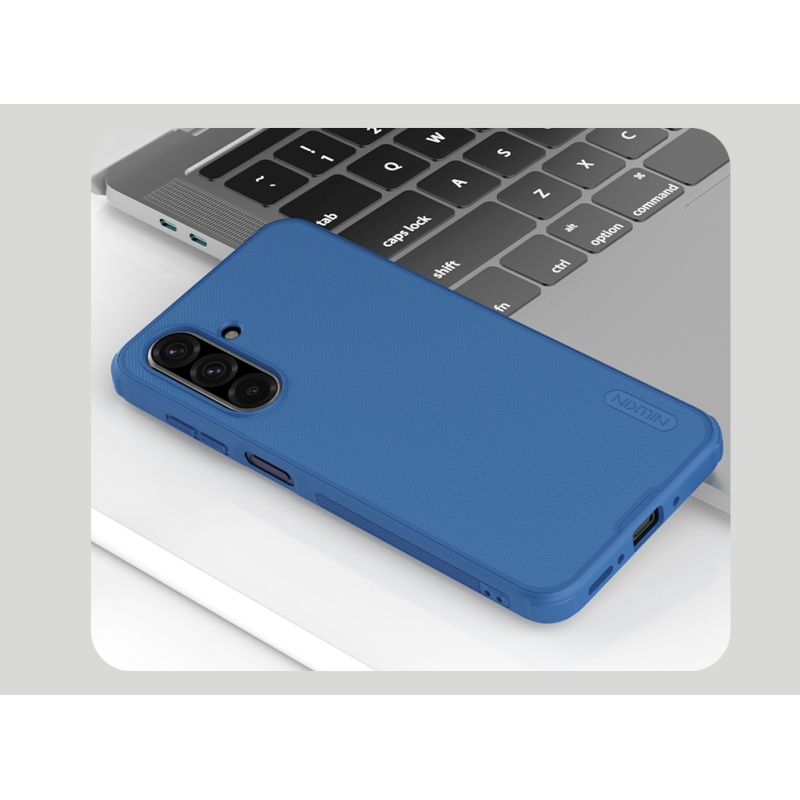Nillkin Super Frosted PRO hátlap a Samsung Galaxy A26 5G kékhez