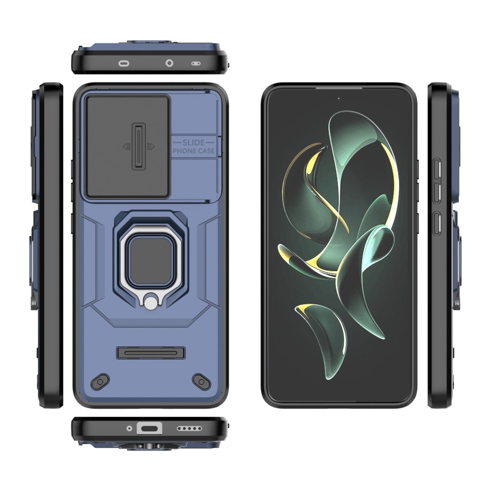 Lencseálló hibrid borítás Xiaomi 13T/13T Pro készülékhez - kék